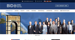 Desktop Screenshot of bid-europe.com